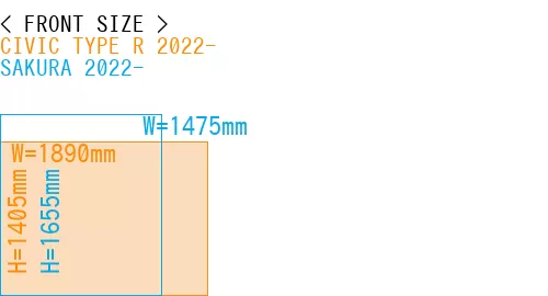 #CIVIC TYPE R 2022- + SAKURA 2022-